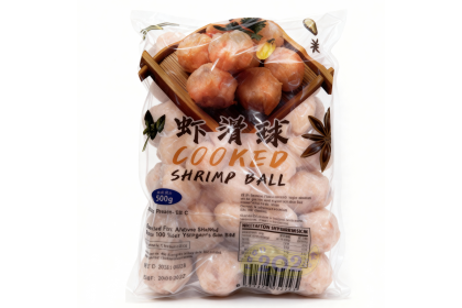Shrimp Ball Cooked 虾滑球 500gm（VIP会员价：RM26.80）